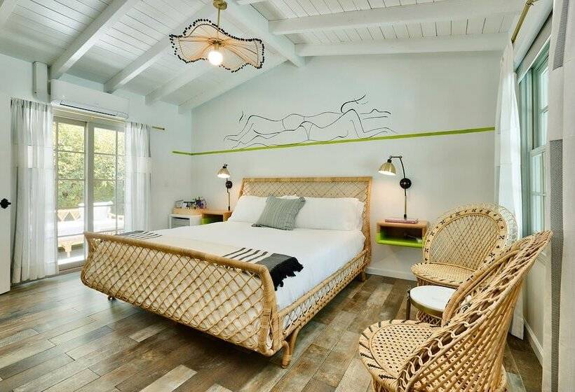 اتاق استاندارد با تخت بزرگ, Dive Palm Springs