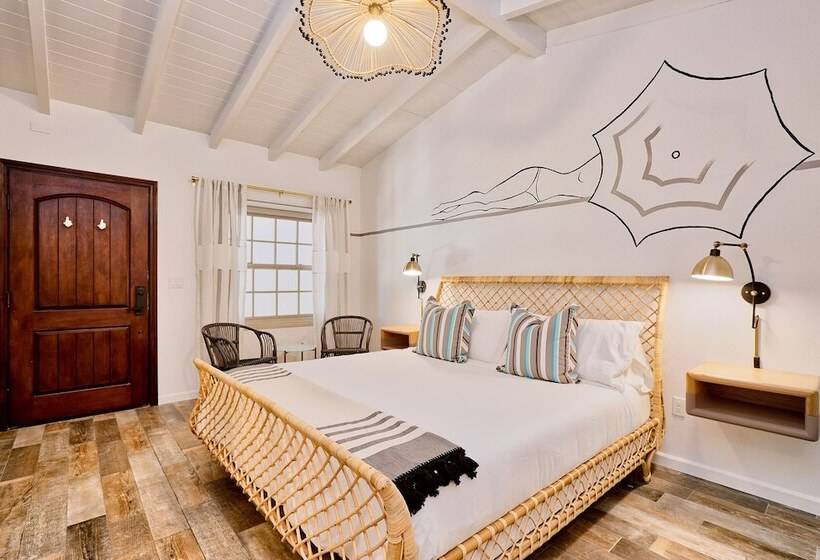 اتاق استاندارد با تخت بزرگ, Dive Palm Springs