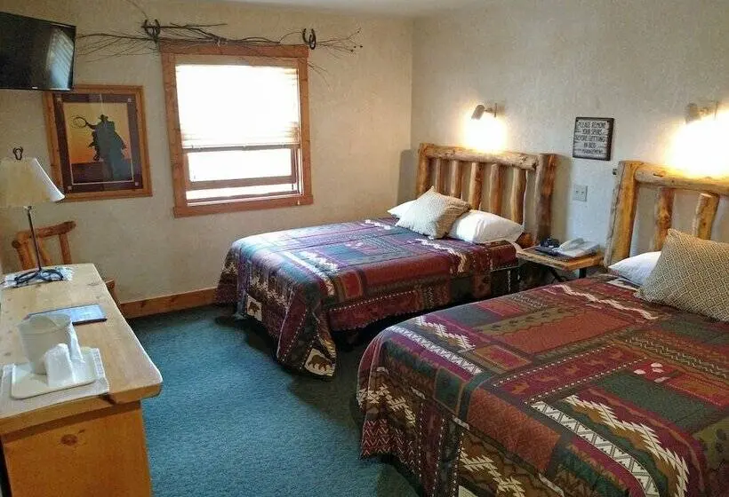 ２ダブルベッドのスタンダードルーム, Old Corral Hotel & Steakhouse