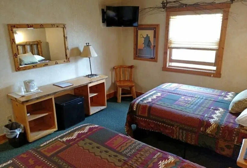 ２ダブルベッドのスタンダードルーム, Old Corral Hotel & Steakhouse