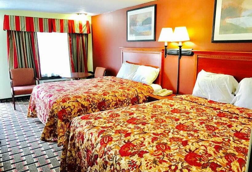 스탠다드 룸 더블 침대 2개, Greystone Motel