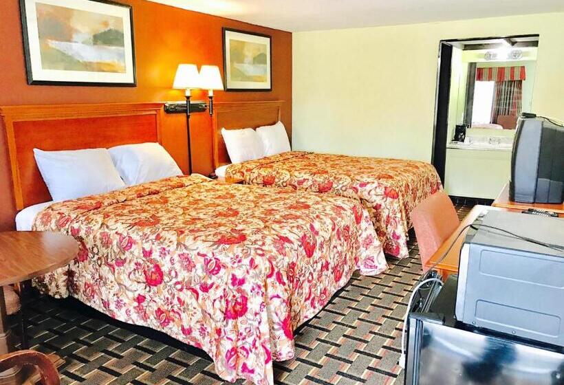 Номер Стандарт 2 Двуспальные Кровати, Greystone Motel