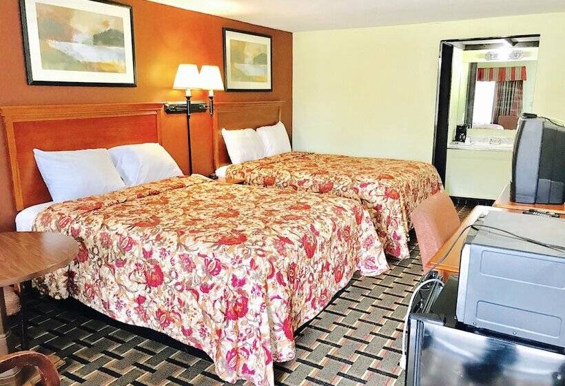 스탠다드 룸 더블 침대 2개, Greystone Motel