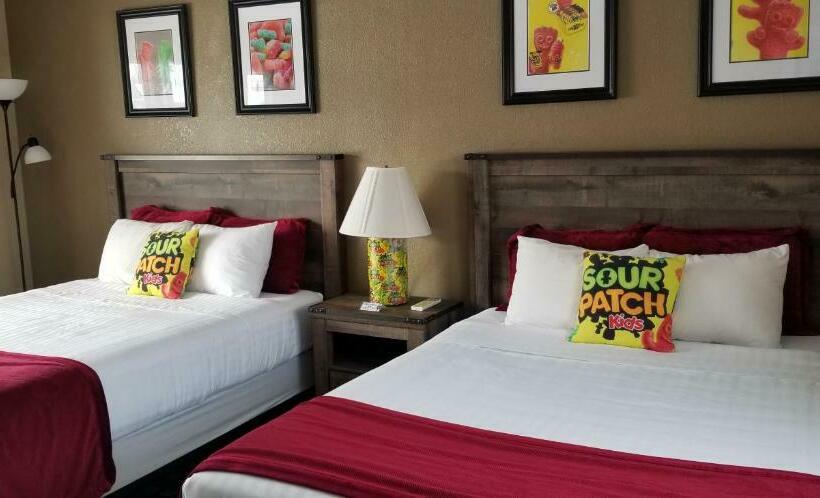 스탠다드 룸 더블 침대 2개, Middlebury Sweets Motel