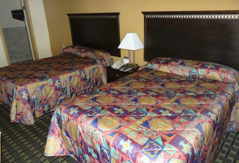２ダブルベッドのスタンダードルーム, Budget Inn Columbus