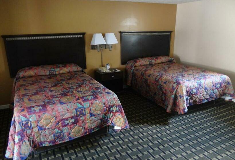 ２ダブルベッドのスタンダードルーム, Budget Inn Columbus