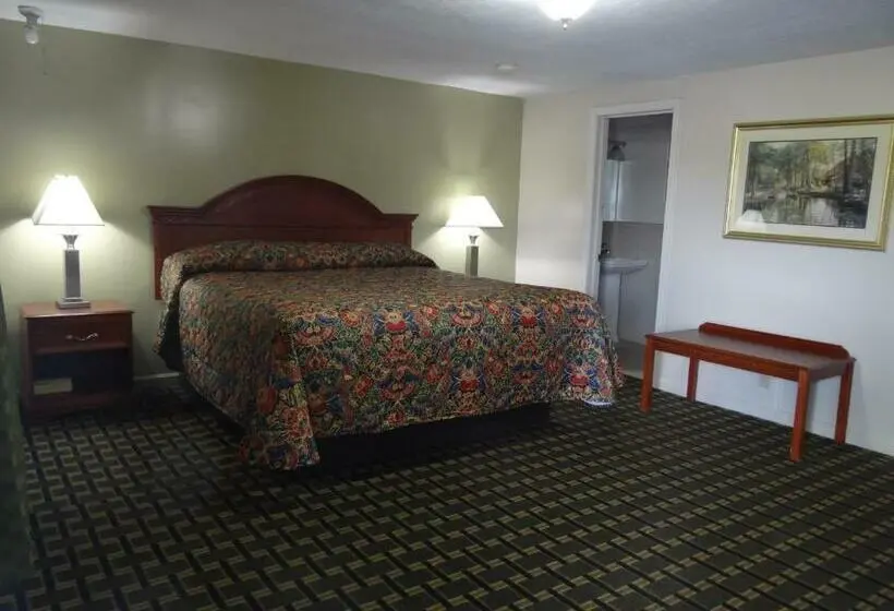 キングサイズベッドのスタンダードルーム, Budget Inn Columbus