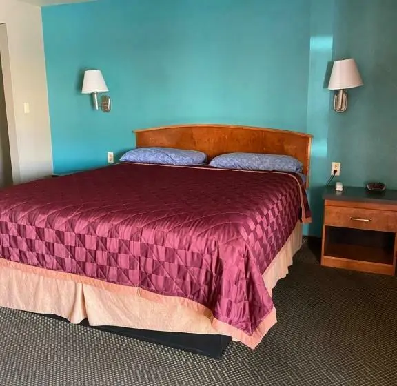 キングサイズベッドのスタンダードルーム, Lone Pine Budget Inn