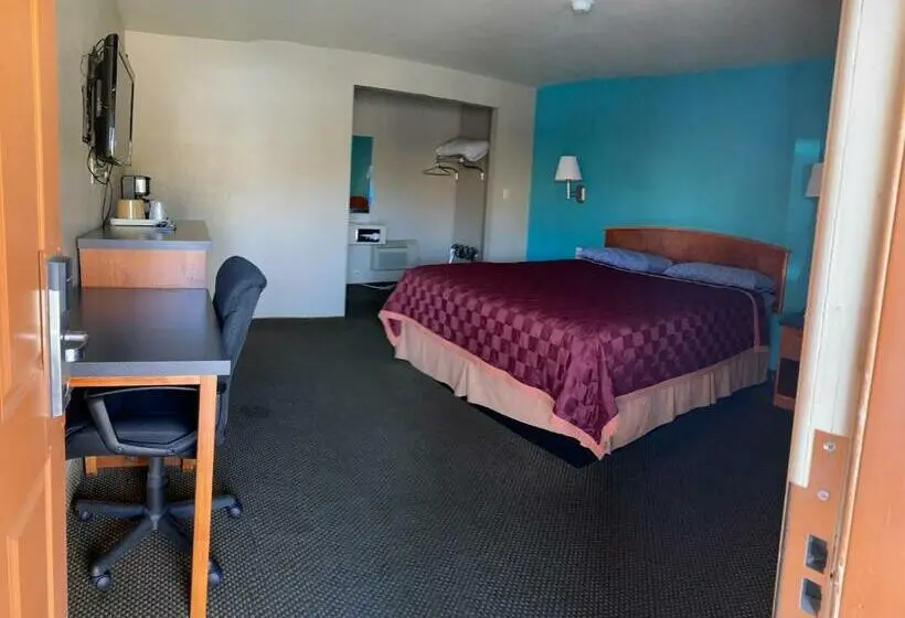 キングサイズベッドのスタンダードルーム, Lone Pine Budget Inn