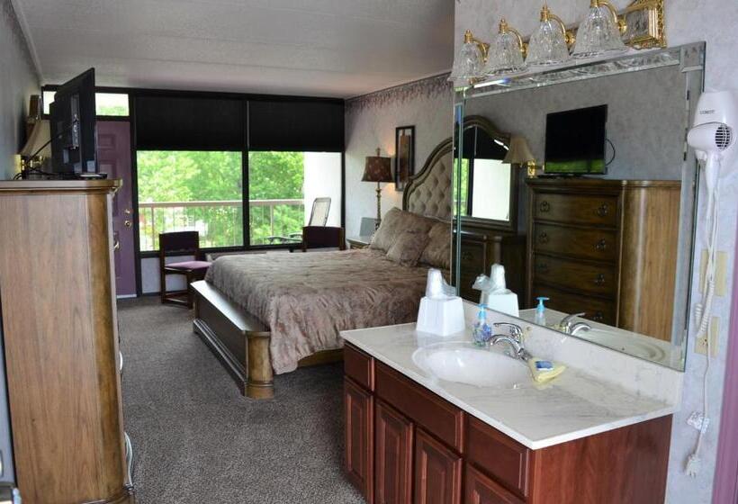 キングサイズベッドのスタンダードルーム, Rivergate Mountain Lodge