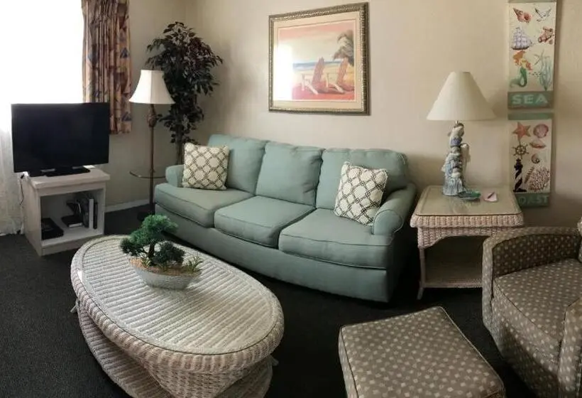 キングサイズベッドのデラックススイート, Carlton House Motel And Suites