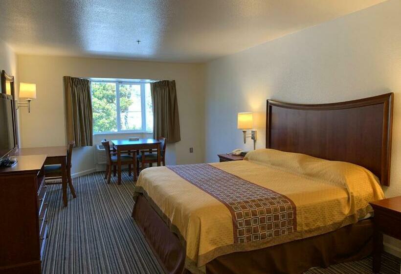 带大床的标准间, Airport Inn