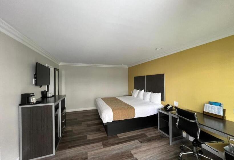 Quarto Estandar Cama King, Deluxe Inn Hawthorne/ Lax