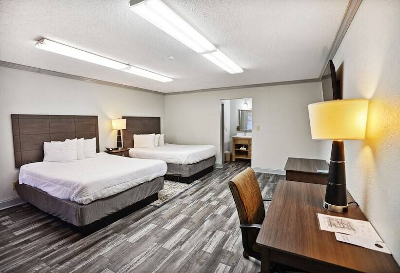 ２ダブルベッドのスタンダードルーム, The Guest Lodge Gainesville