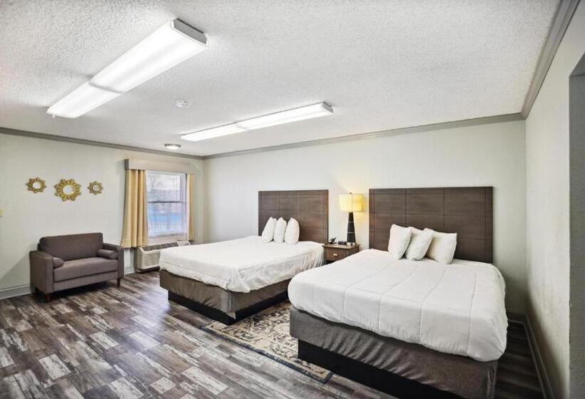 ２ダブルベッドのスタンダードルーム, The Guest Lodge Gainesville
