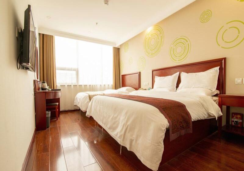 Pokój Rodzinny, Greentree Inn Tianjin Meijiang Convention And Exhibition Center Express