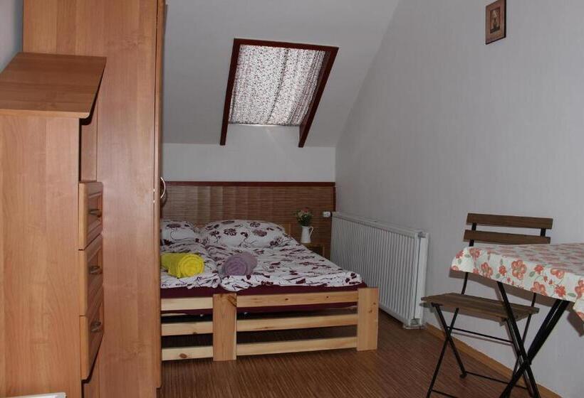 חדר סטנדרט חדר אמבטיה משותף, Penzion Bulhary S Vinným Sklepem