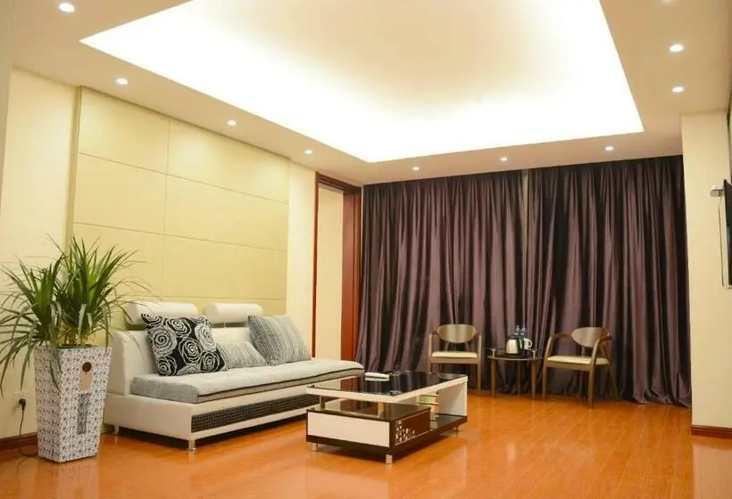 Deluxe-perhehuone, Greentree Inn Jiangsu Wuxi Yixing East Longtan Road Dongjiu Business