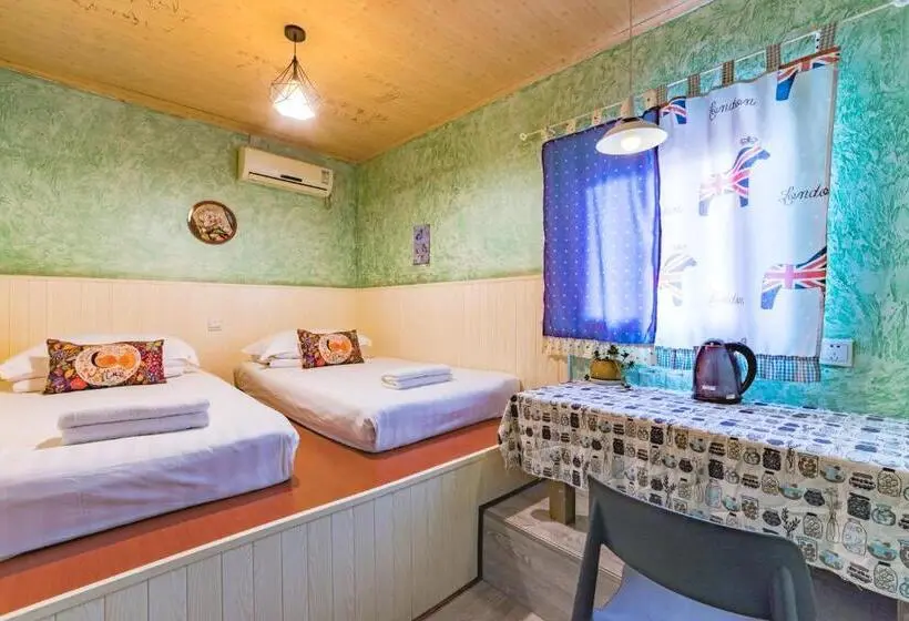 اتاق استاندارد با سرویس بهداشتی مشترک, Chengdu Dreams Travel International Youth Hostel