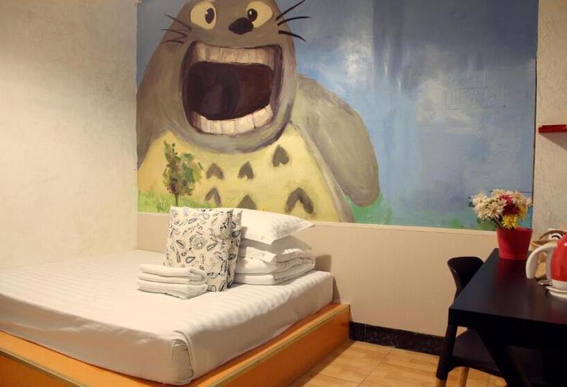 اتاق استاندارد با سرویس بهداشتی مشترک, Chengdu Dreams Travel International Youth Hostel