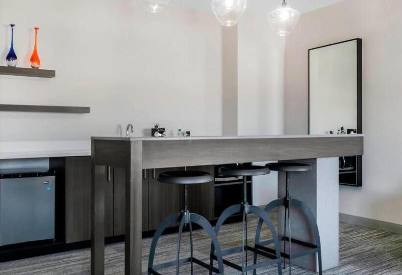 带2个卧室的套房, Aloft Newport On The Levee