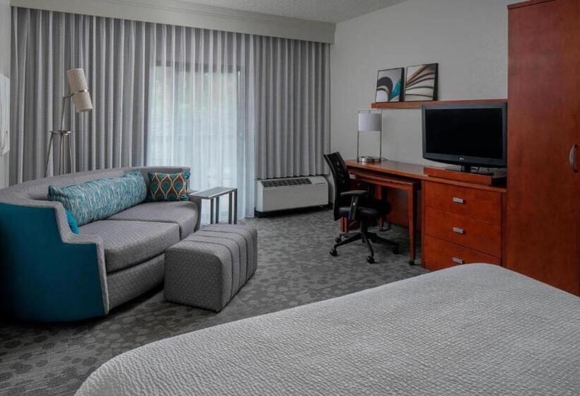 اتاق استاندارد با تخت بزرگ, Courtyard By Marriott Jacksonville At The Mayo Clinic Campus/beaches