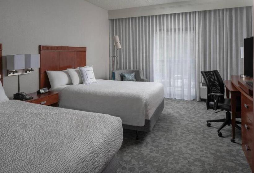 اتاق استاندارد با 2 تخت دوبل, Courtyard By Marriott Jacksonville At The Mayo Clinic Campus/beaches