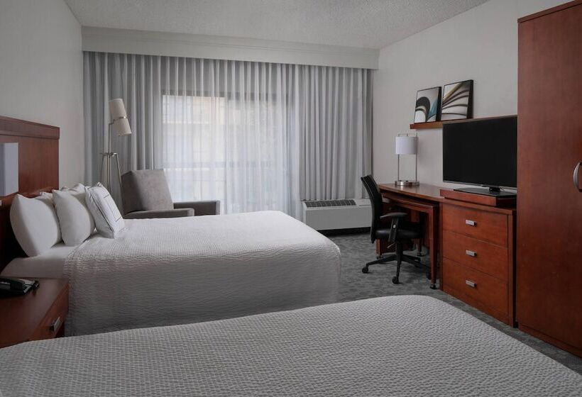 اتاق استاندارد با 2 تخت دوبل, Courtyard By Marriott Jacksonville At The Mayo Clinic Campus/beaches
