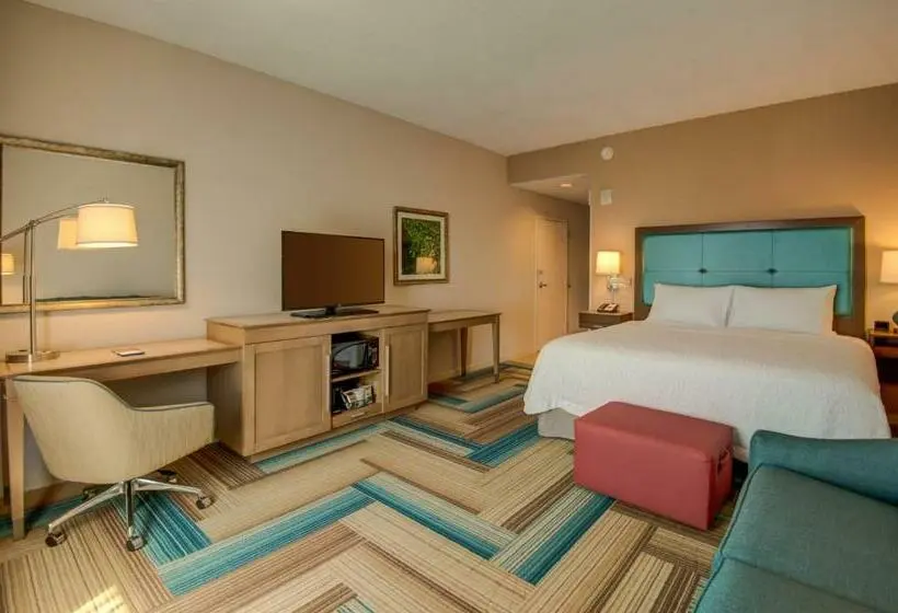 キングサイズベッドのエクゼクティブルーム, Hampton Inn By Hilton Plant City