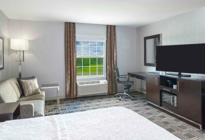 غرفة قياسية سرير كينج لذوى الإحتياجات الخاصة, Hampton Inn & Suites Bridgewater