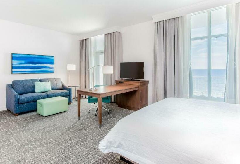 Студио Стандарт Кровать Кинг, Hampton Inn & Suites Panama City Beachbeachfront