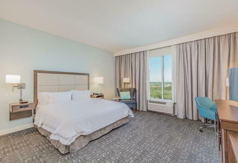 Номер Стандарт Кровать Кинг Адаптированный для Инвалидов, Hampton Inn & Suites Panama City Beachbeachfront