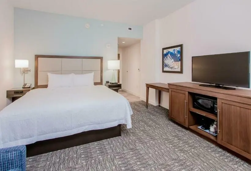 Standard Room King Bed Adapted for people with reduced mobility