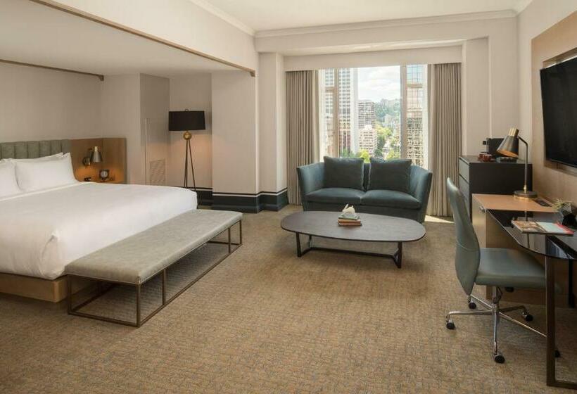 キングサイズベッドのスイートルーム, The Duniway Portland A Hilton