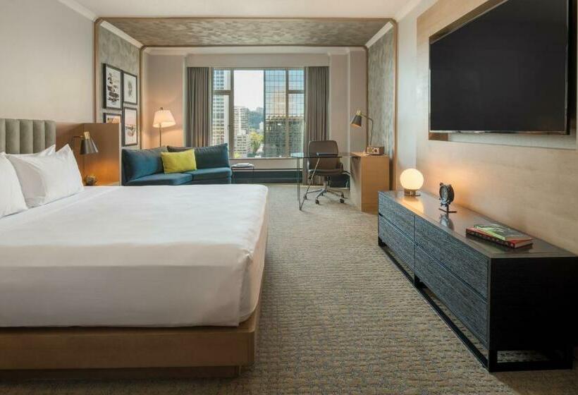 身障者適用キングサイズベッドルーム, The Duniway Portland A Hilton