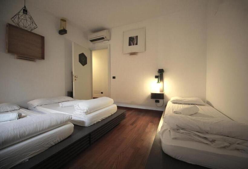اتاق استاندارد سه تخته با سرویس بهداشتی مشترک, Dopa Hostel