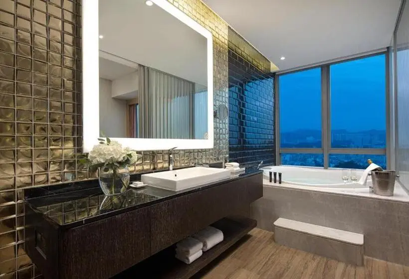 Deluxe-huone King-vuode, Hard Rock Hotel Shenzhen