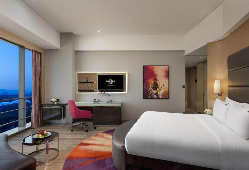 חדר דחוקס עם מיטת קינג, Hard Rock Hotel Shenzhen