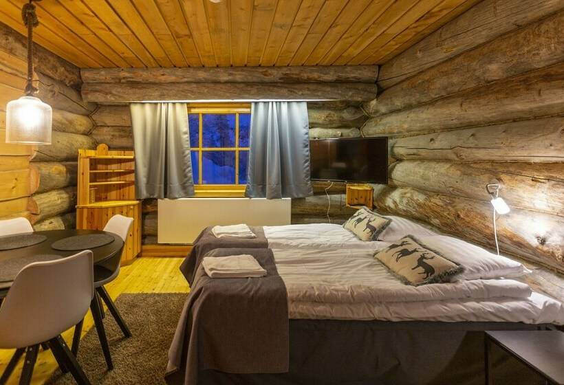 침실 1개 아파트, Kuukkeli Log Houses Aurora Resort