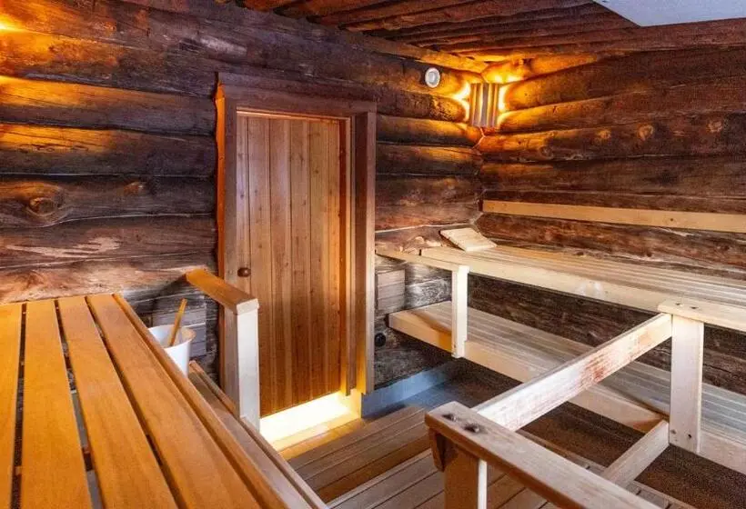 Standard-huone Jaettu Kylpyhuone, Kuukkeli Log Houses Aurora Resort