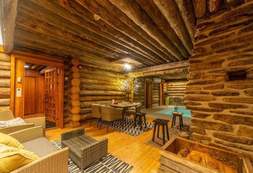 Номер Стандарт Совместная Ванная, Kuukkeli Log Houses Aurora Resort