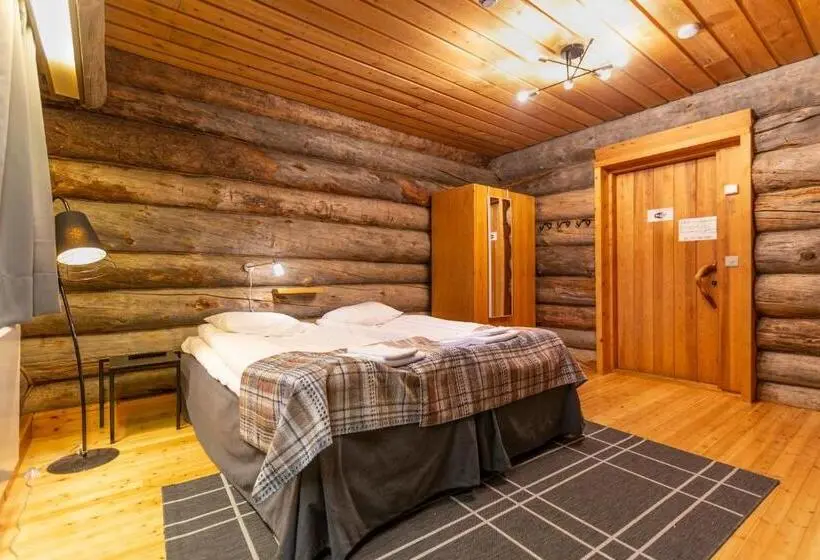 Standard-huone Jaettu Kylpyhuone, Kuukkeli Log Houses Aurora Resort