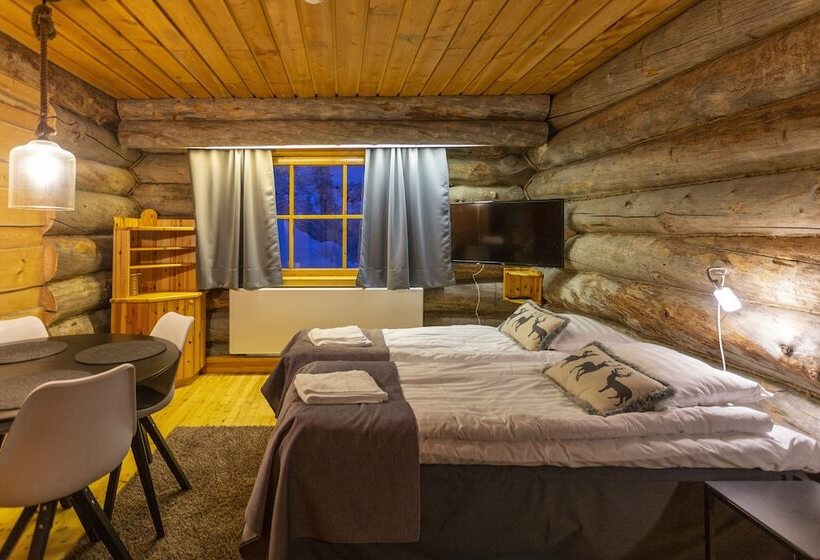 침실 1개 아파트, Kuukkeli Log Houses Aurora Resort