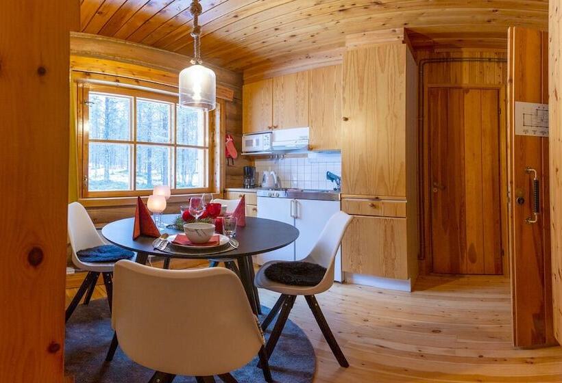 침실 1개 아파트, Kuukkeli Log Houses Aurora Resort