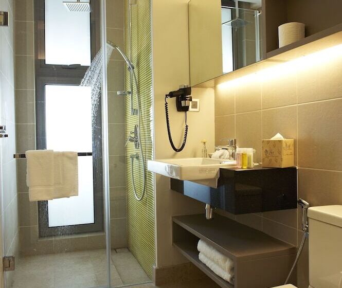 キングサイドベッドのスタンダードワンルーム, The Signature Hotel & Serviced Suites Kuala Lumpur