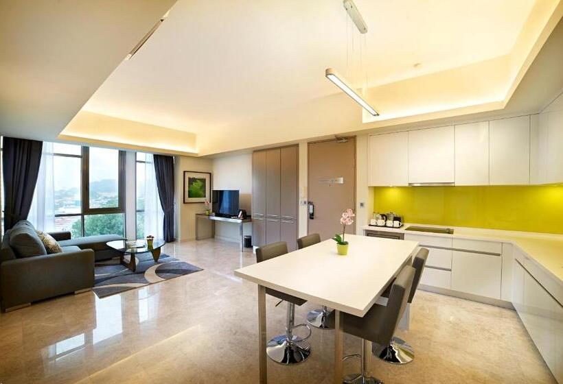 ２ベッドルームアパートメント, The Signature Hotel & Serviced Suites Kuala Lumpur