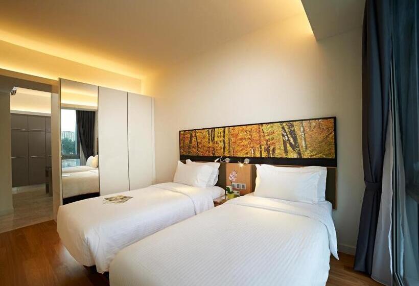 ２ベッドルームアパートメント, The Signature Hotel & Serviced Suites Kuala Lumpur
