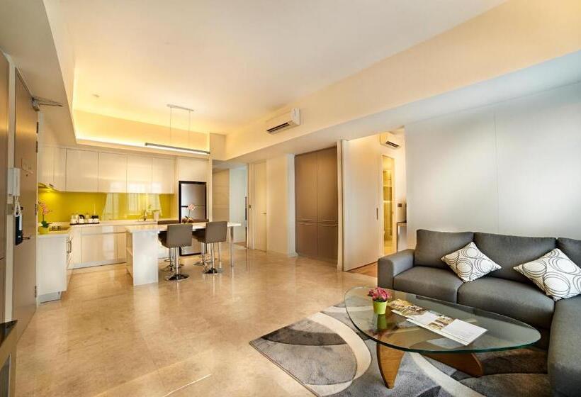 ２ベッドルームアパートメント, The Signature Hotel & Serviced Suites Kuala Lumpur