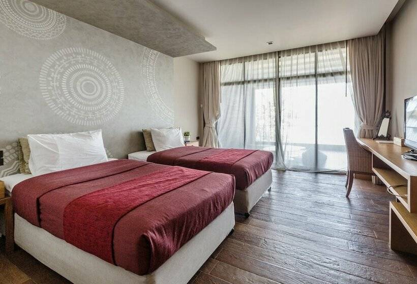 디럭스 룸 바다 전망, Na Tara Resort