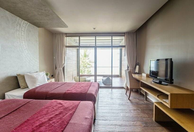 디럭스 룸 바다 전망, Na Tara Resort